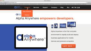 Vídeo de Alpha Anywhere