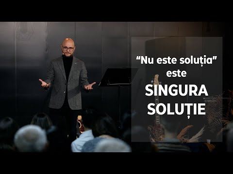 21 nov 2021 - "Nu este soluția" este singura Soluție! - Sunny Tranca