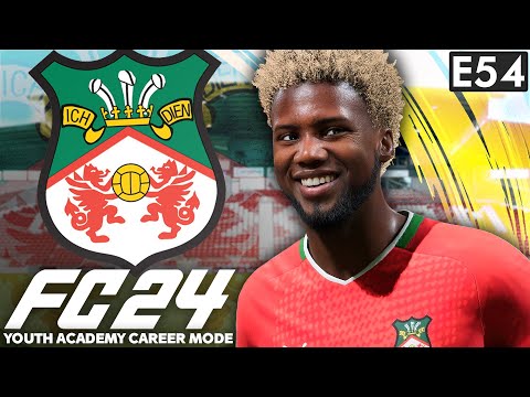 DOMINANT DEFENCE PUSHING FOR PLAY-OFFS! FC 24 YOUTH ACADEMY CAREER MODE EP54 | WREXHAM