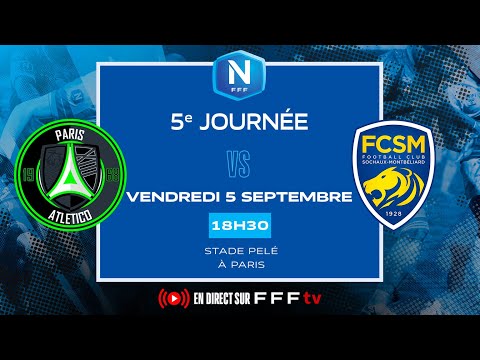 J5 I Paris 13 Atletico vs FC Sochaux M en replay (1-3) I National FFF 2025-2026