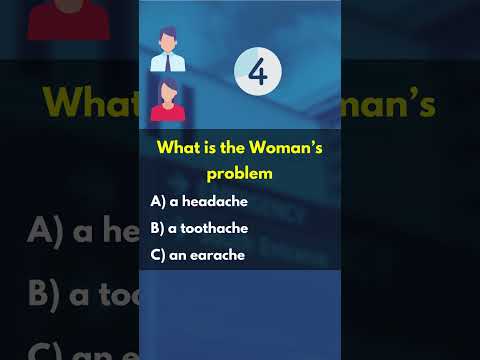 One-Minute Listening Quiz - No.26 -  What a pain! #ielts  #영어공부 #listeningquiz