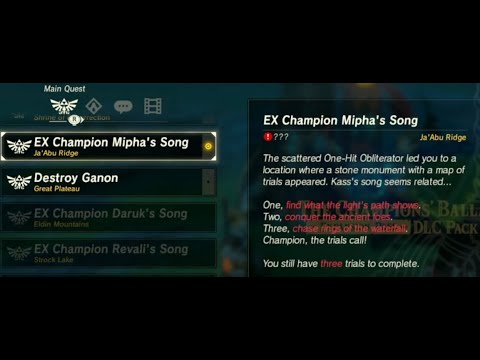 EX Champion Mipha's Song, Zelda BOTW Breath Of The Wild, Kee Defunia, Sato Koda, Mah Eliya Shrine.