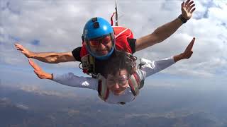 【Yoko Grandsagne】Son premier saut en PARACHUTE avec un champion du monde