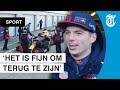 Max Verstappen scheurt met nieuwe Red Bull over Silverstone