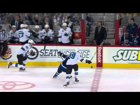 05.01.2015. San Jose Sharks vs. Winnipeg Jets Full Game HD