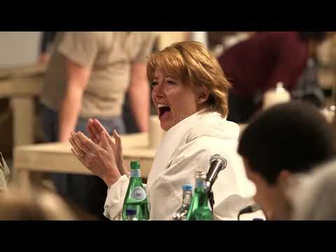 Dan Stevens, Emma Watson and Beauty and the Beast cast   table read   YouTube