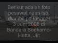 Plane Crash, Recording from d Blackbox, Adam Air.
