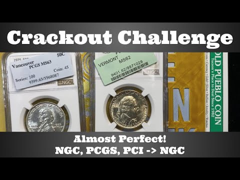 Crackout Challenge - Almost Perfect! - NGC, PCGS, PCI to NGC Open Box