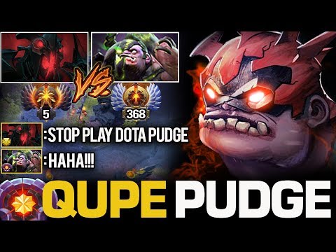 THE BEST PUDGE EVER!!! MASTER TIER QUPE PUDGE DESTROYED TOP 5 IMMORTAL RANK | Pudge Official