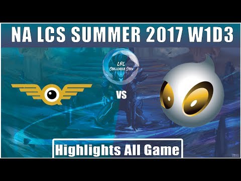 FLY vs DIG || Highlights All Game || NA LCS Summer 2017 || FlyQuest vs Dignitas