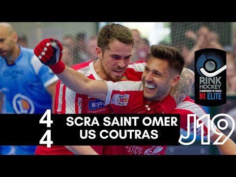 HIGHLIGHTS - N1 ELITE FRANCE RINK HOCKEY 24/25 🇫🇷 - J19 - SCRA SAINT OMER -  US COUTRAS