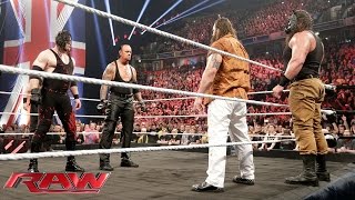 The Undertaker and Demon Kane reemerge to unleash hell upon The Wyatt Family: Raw, November 9, 2015