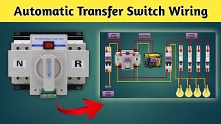 Automatic Transfer Switch Wiring | Wiring With Rathore ❤️