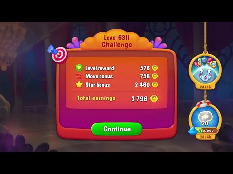 @Fishdom Win Strikes Level 6303 - Special Level 6311 Challenge