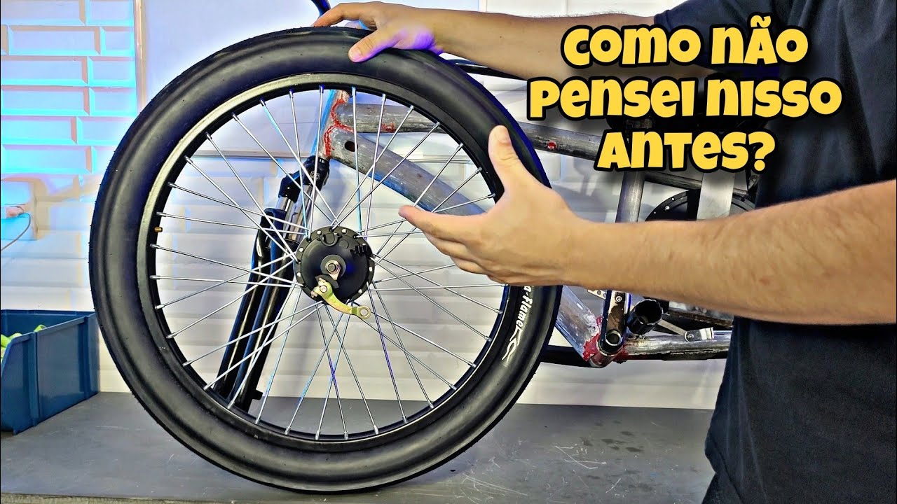 ISSO É UMA SOLUÇÃO PARA AS BIKES ELÉTRICAS!!!