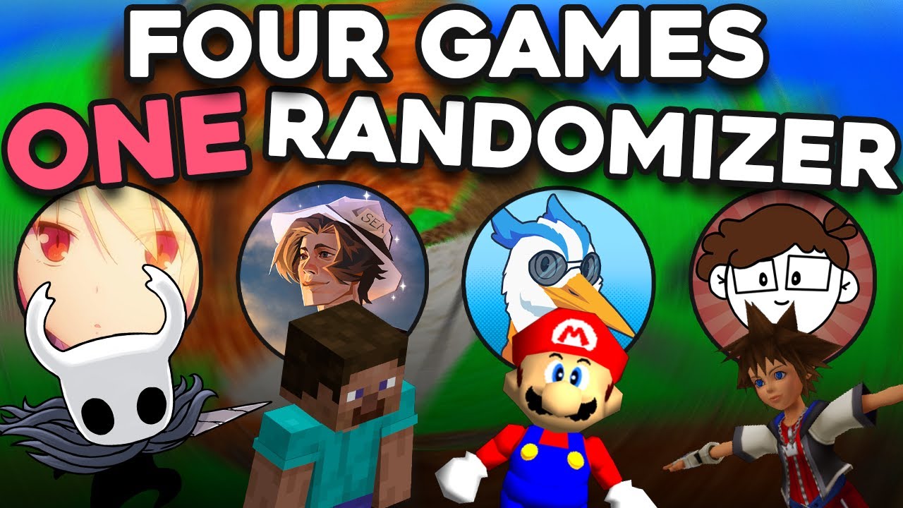 We Combined FOUR Different Games into ONE Randomizer