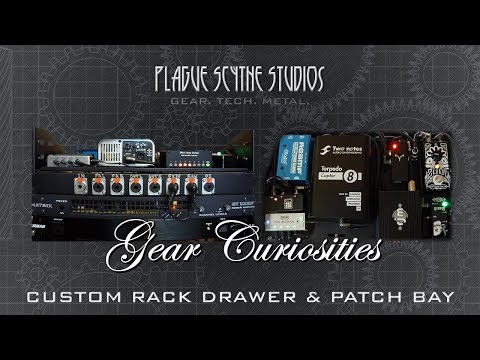 Gear Curiosities: Custom Pedal Drawer - Tube Amp Mission Control!