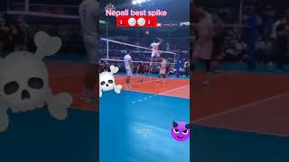volleyball player of nepal #nepal #spike#volleyballplayer #volleyball#subscribe#short #viral #foryou