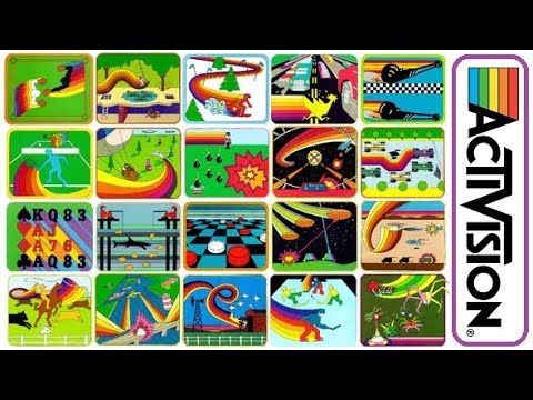 Activision Atari 2600 Box Art and Catalogues Retrospective
