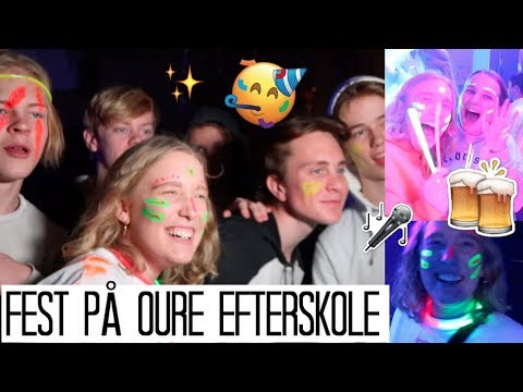 VLOGMAS DAG 16 - FEST PÅ OURE EFTERSKOLE