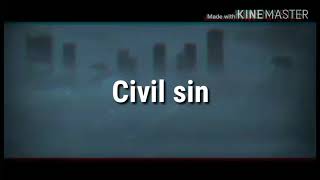 Boy kill boy - Civil sin (Lyric Video)