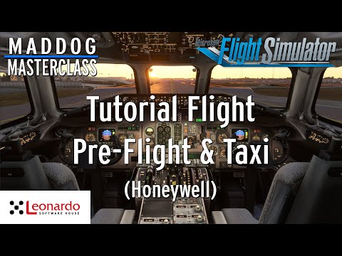 MD-82 Maddog Masterclass Part 6.1: Tutorial Flight (Honeywell) Preflight & Taxi | MSFS