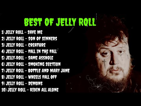 Jelly Roll Best Spotify Playlist - Greatest Hits Full Album 2023 (Top 10 Country Songs)
