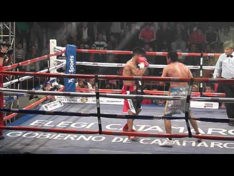 Carlos Chumbita vs. Guillermo Suárez, round 8