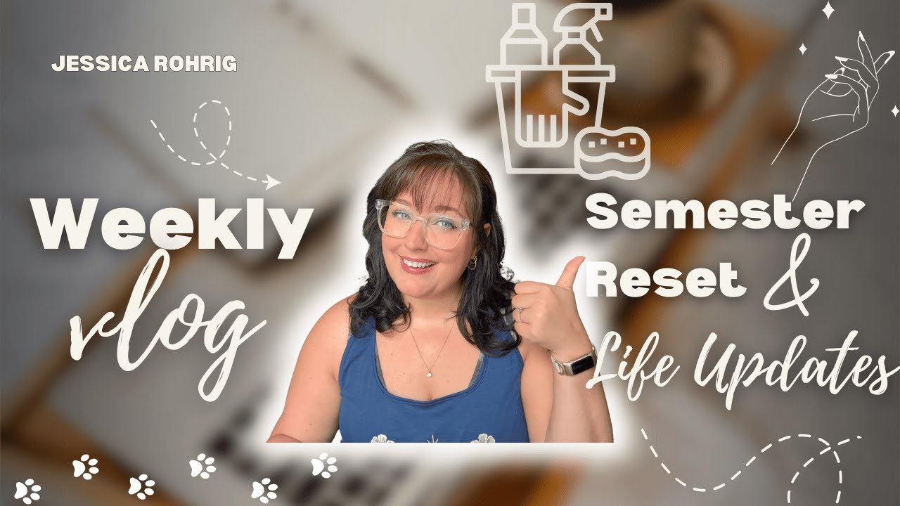 Weekly Reset & Life Updates | PMHNP Journey, New Job, Zepbound Shot, & Muddy Dog Chaos 🌀🐾💅