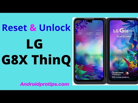 How to Reset & Unlock LG G8X ThinQ