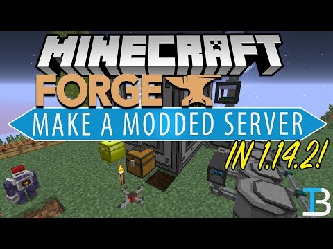 How To Make A Modded Server in Minecraft 1.14.2 (Make A 1.14.2 Forge Server!)