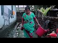 Saree Vlog Cleaning Palla Tuck Thnd Ke Mousam Me Besan K Pakoda Ur Ky Chahiye Maa Saraswati
