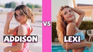 Addison Rae Vs Lexi Rivera TikTok Dance Battle