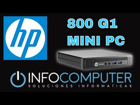 Lote 10 uds  HP EliteDesk 800 G1 DM - Tiny i5 4590T 2.0 GHz | 8 GB | 128 SSD | WIN 10 PRO
