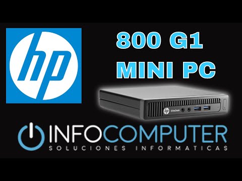 HP EliteDesk 600 G1 MINI PC Core i5 4570T 2.9 GHz | 8 GB | 128 SSD | WIN 10 | DP | VGA