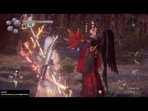 Nioh 2 DLC 3: The First Samurai - Nyotengu Boss Battle (Dream Of The Strong)