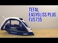 Утюг Tefal FV-5735 синий - Видео