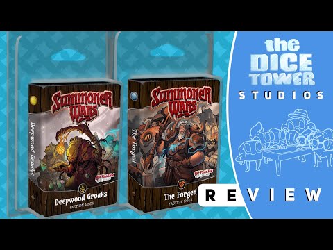 Summoner Wars The Forged & Deepwood Groaks Review: When a Toad gets Struck By Lightning!