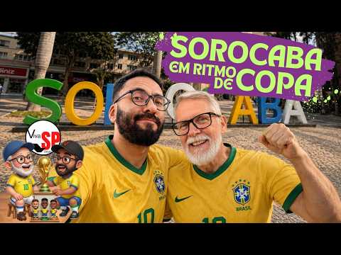 As ruas de Sorocaba se vestiram de Verde e Amarelo para a Copa 2026!