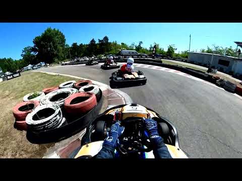 Czech Rental Karting Championship 2023 - Heat 1 Group D - Iván Szána Onboard