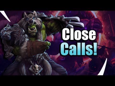 Toe the Line! Close Calls with Deathwing and Rehgar - Heroes of the Storm w Kiyeberries