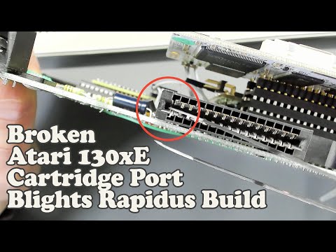 Atari 130XE not booting, and it's not Rapidus' fault