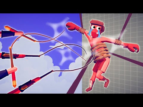 HANG EVERY UNIT up and BEAT with WHIPS| TABS - Totally Accurate Battle Simulator