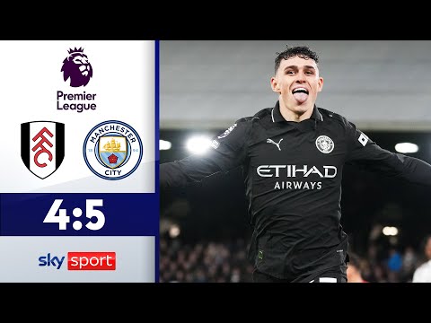 9 TORE !! WAS FÜR EIN SPEKTAKEL! | FC Fulham - Manchester City | Highlights - Premier League 2025/26