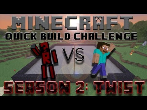Minecraft Quick Build Challenge - Season 2 Premiere!