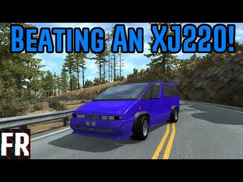 The People Carrier That Could Beat An XJ220 - Automation/BeamNG Drive