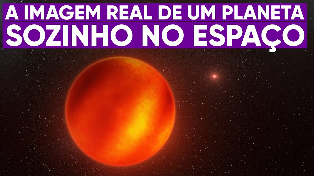 A primeira foto real de um planeta sem estrela