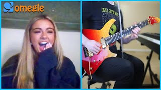 Guitarist AMAZES strangers on OMEGLE with a TALKBOX