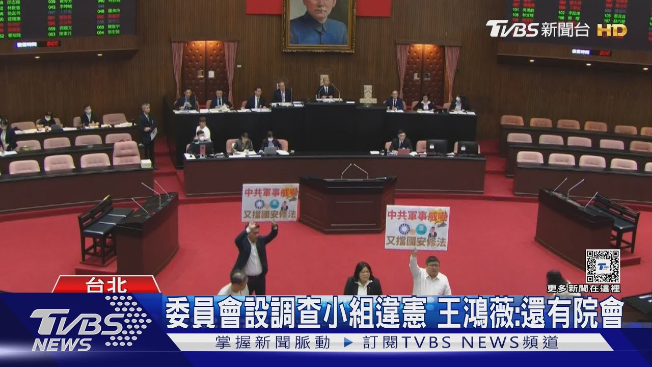 職權法案遭判違憲!翁曉玲:會再制定法案