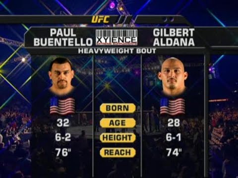 Paul Buentello vs Gilbert Aldana full fight
